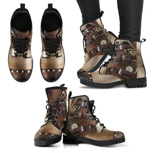 Express Steampunk Buckled Boots (Women's) - Hello Moa