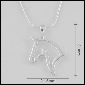 Retro Horse Pendant Necklace - Hello Moa