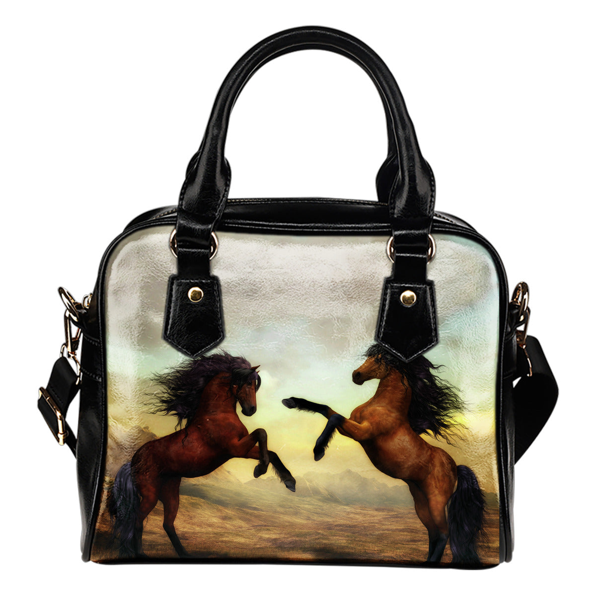Stallion Horses Handbag - Hello Moa