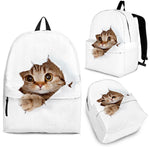 Hidden Cat Backpack - Hello Moa