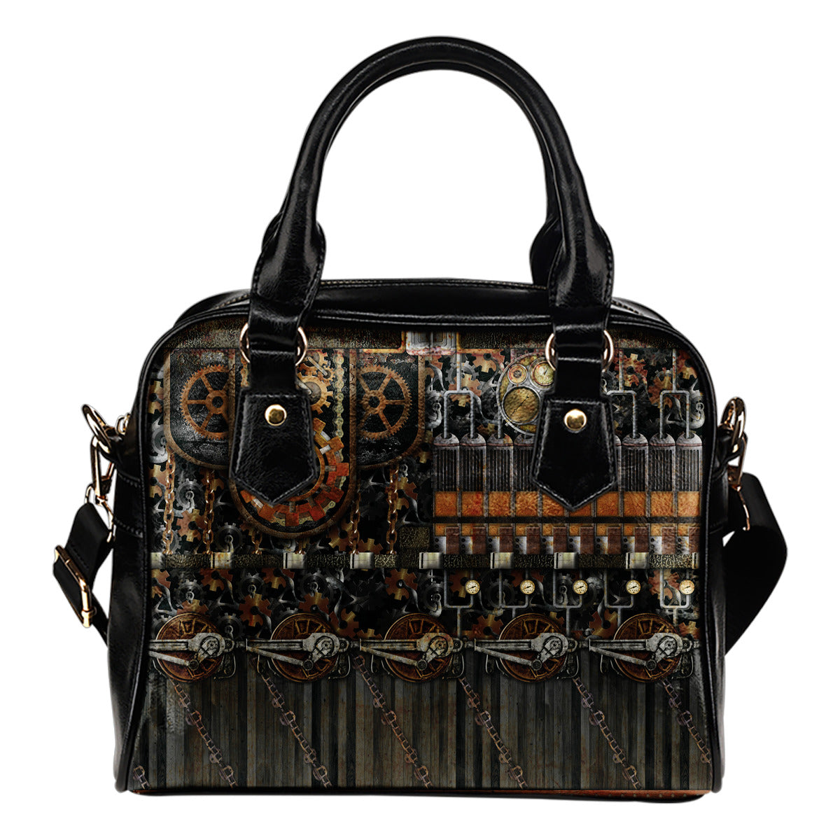 Steampunk Chain Gear Handbag - Hello Moa