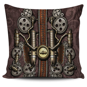 Steampunk Pipe Pillow Cover - Hello Moa