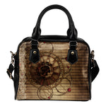 Brown Lace Shoulder Handbag - Hello Moa