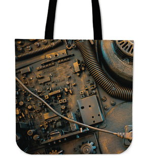 Steampunk Circuit 2 Cloth Bag - Hello Moa