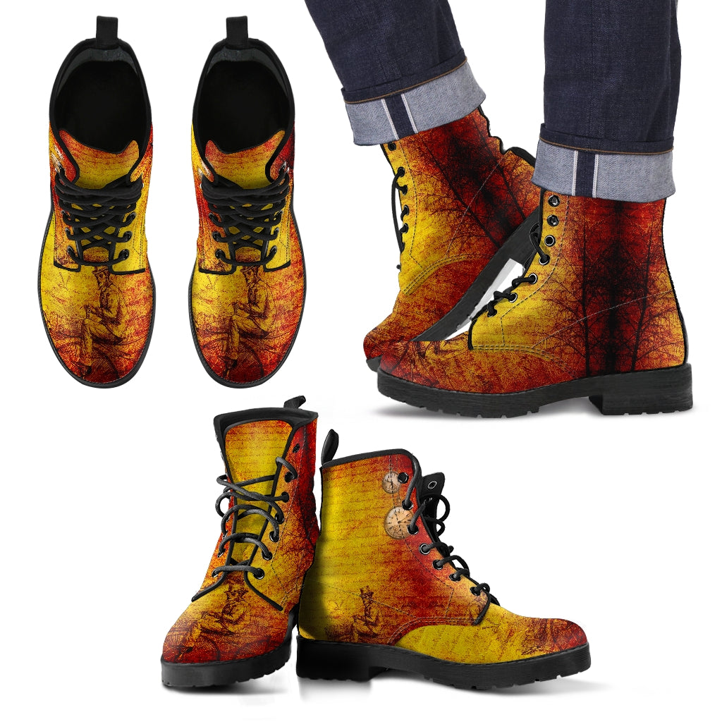 Steampunk VI Boots (Men's) - Hello Moa