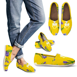 Yellow Flower Casual Shoe - Hello Moa