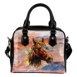 Horse Art III Handbag - Hello Moa
