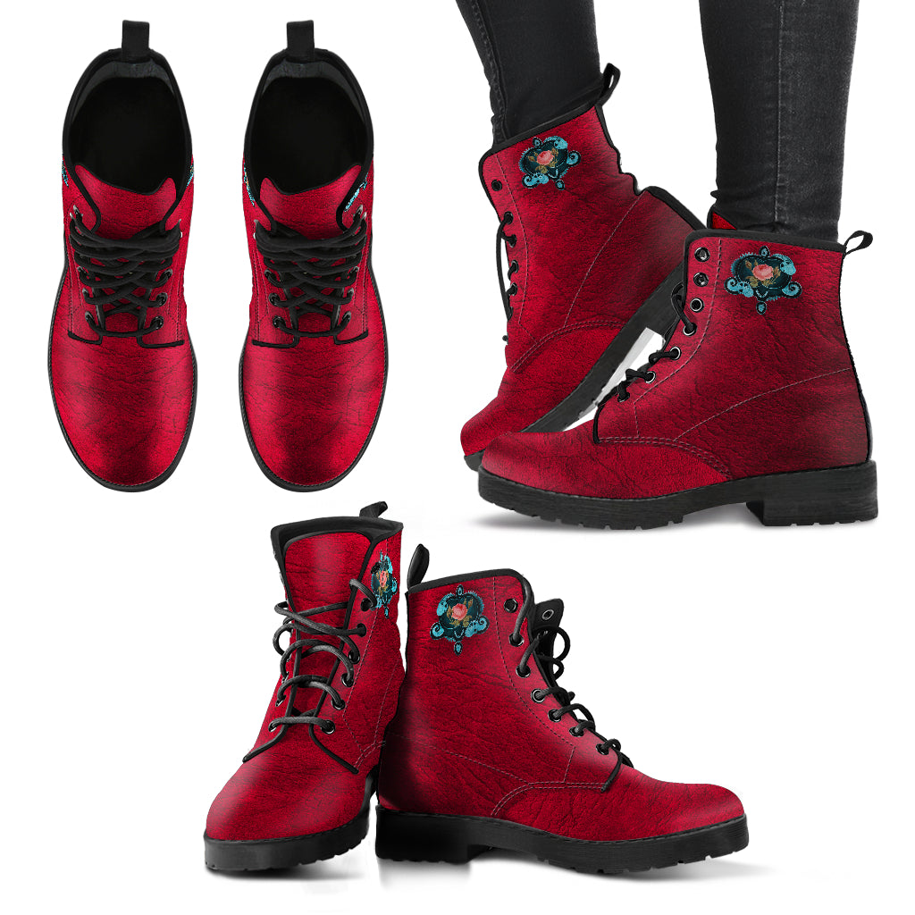 Steampunk Rose IV Boots (Women's) - Hello Moa