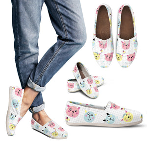 Cats & Birds Casual Shoes - Hello Moa