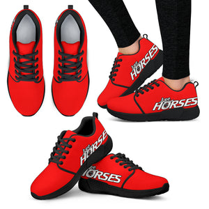 Love Horses Shoes Red (Women's) - Hello Moa
