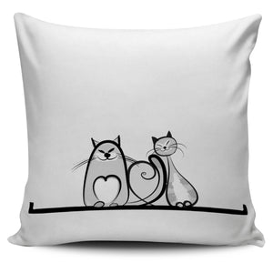 Funny Cat XVII Pillow Cover - Hello Moa