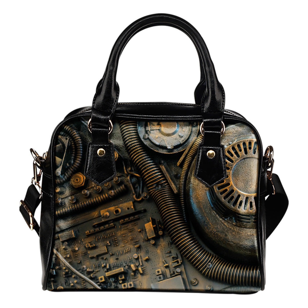 Steampunk Multifunktions Holsterbag Brass Stars - Accessories/Bags/Hipbag  Lucyfire Fashion - 65.00 €