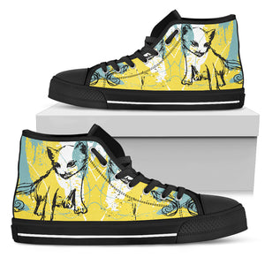 Grunge Cat II Canvas Shoes - Hello Moa