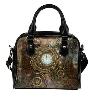 Clocks & Cogs Steampunk Handbag - Hello Moa