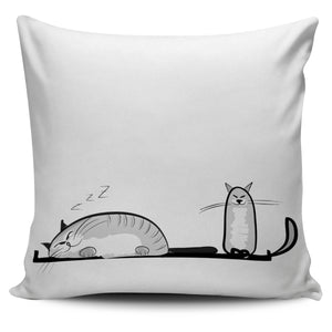 Funny Cat XI Pillow Cover - Hello Moa
