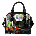 Art III Cat Shoulder Handbag - Hello Moa