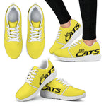 Love Cats Shoes (Yellow-Black) - Hello Moa