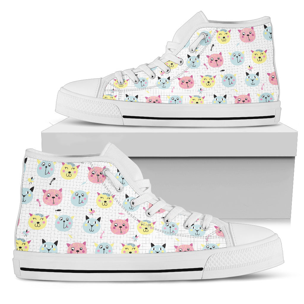 Cats & Birds Canvas Shoes - Hello Moa