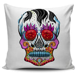 Fire Eye Skull Pillow Cover - Hello Moa