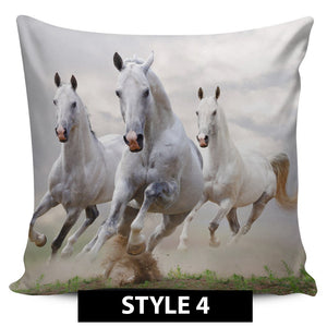 Running Horses Pillow Covers - Hello Moa