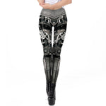 Steampunk Steel Machine Leggings