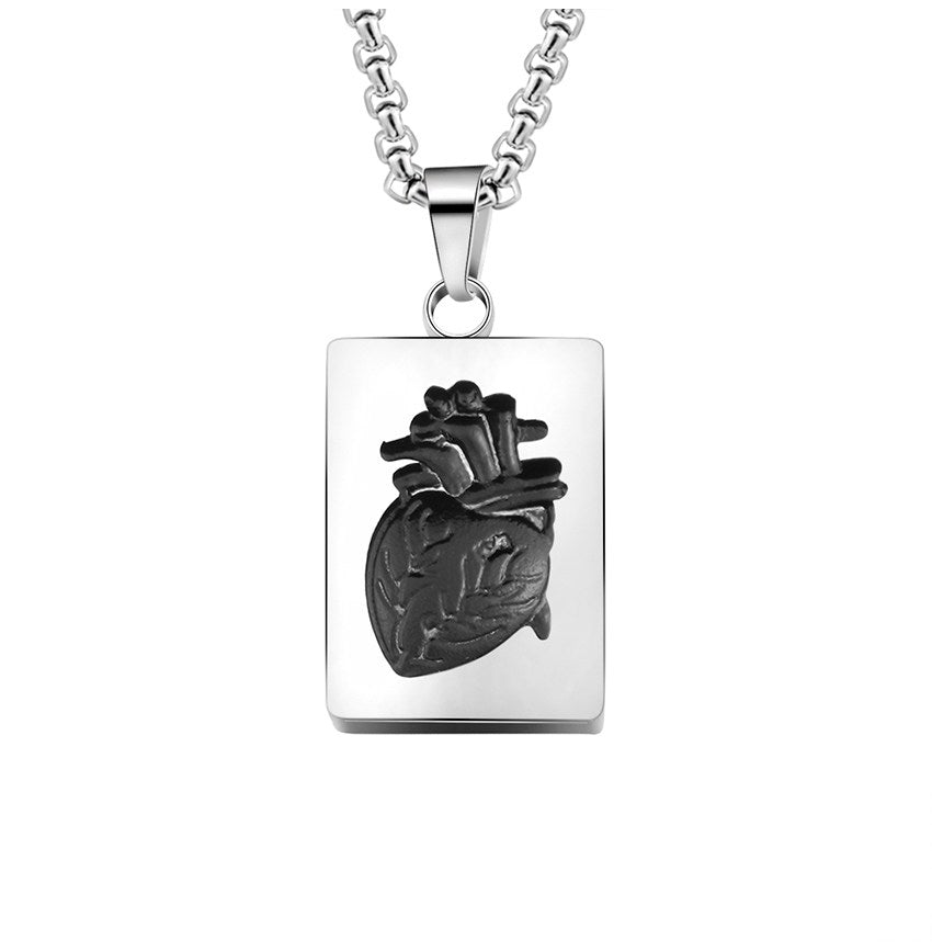 Steampunk Anatomical Heart Chain