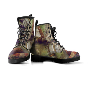 Express Steampunk Gears Boots (Men's) - Hello Moa