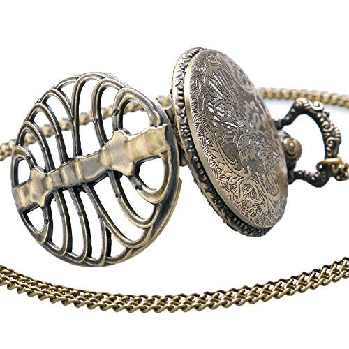 Rib Steampunk Fob Watch