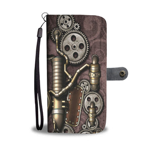 Steampunk Pipes Wallet
