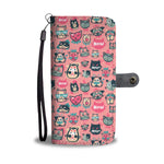 Pink Meow Cat Wallet