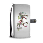 Colorful Flower Horse Wallet