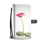 Yoga Flower Stone Phone Wallet