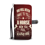 "Horse Feelings" Phone Wallet