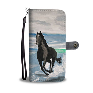 Seascape Horse Phone Wallet
