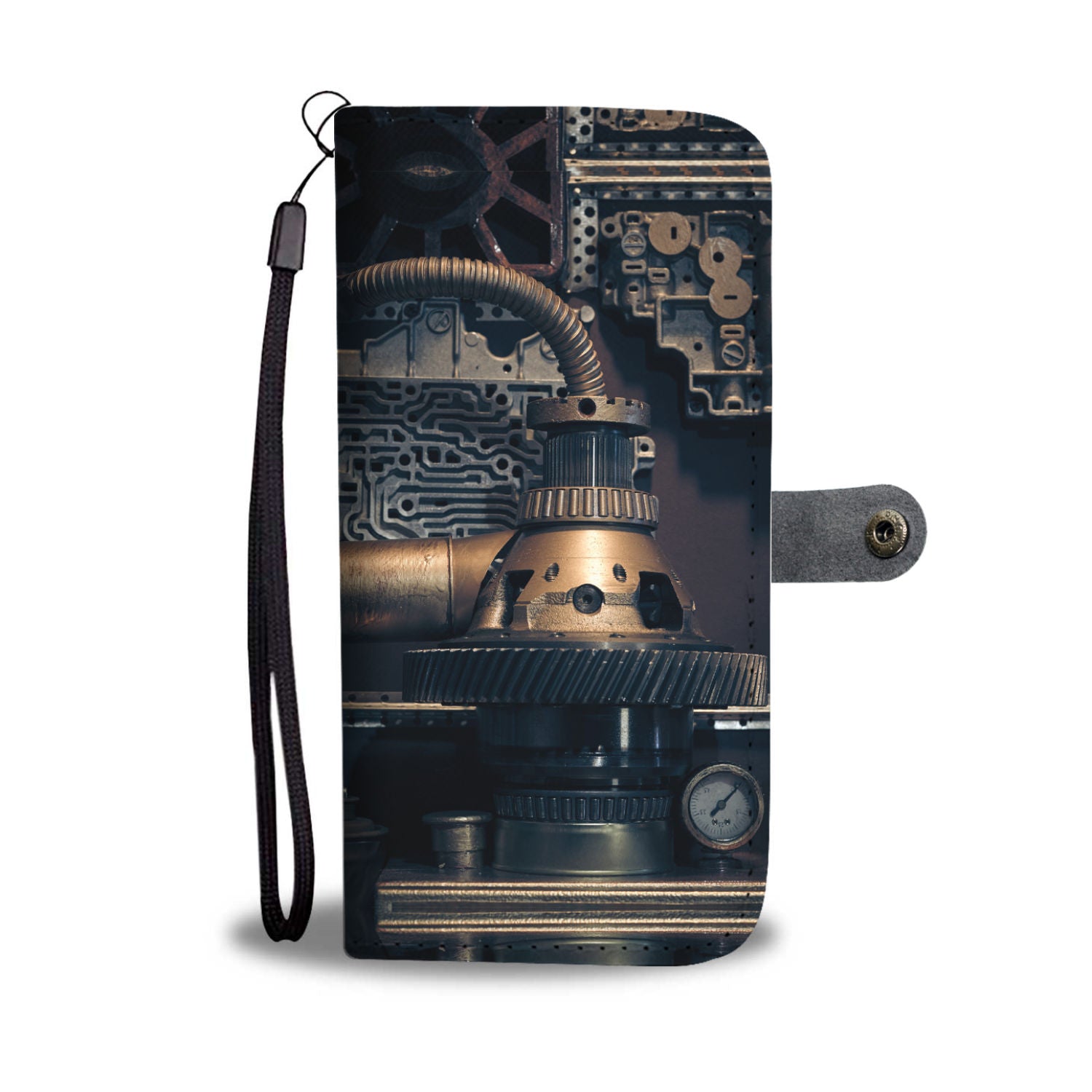 Steampunk Compressore Phone Wallet - Hello Moa