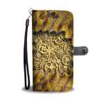 Striped Cogs Phone Wallet