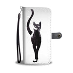 Black Cat Phone Wallet