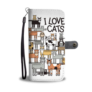 Love Cats Phone Wallet