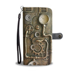 Steampunk Gas Pipe Phone Wallet