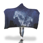 Galloping Horse Hooded Blanket - Hello Moa