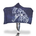 Night Horse II Hooded Blanket - Hello Moa