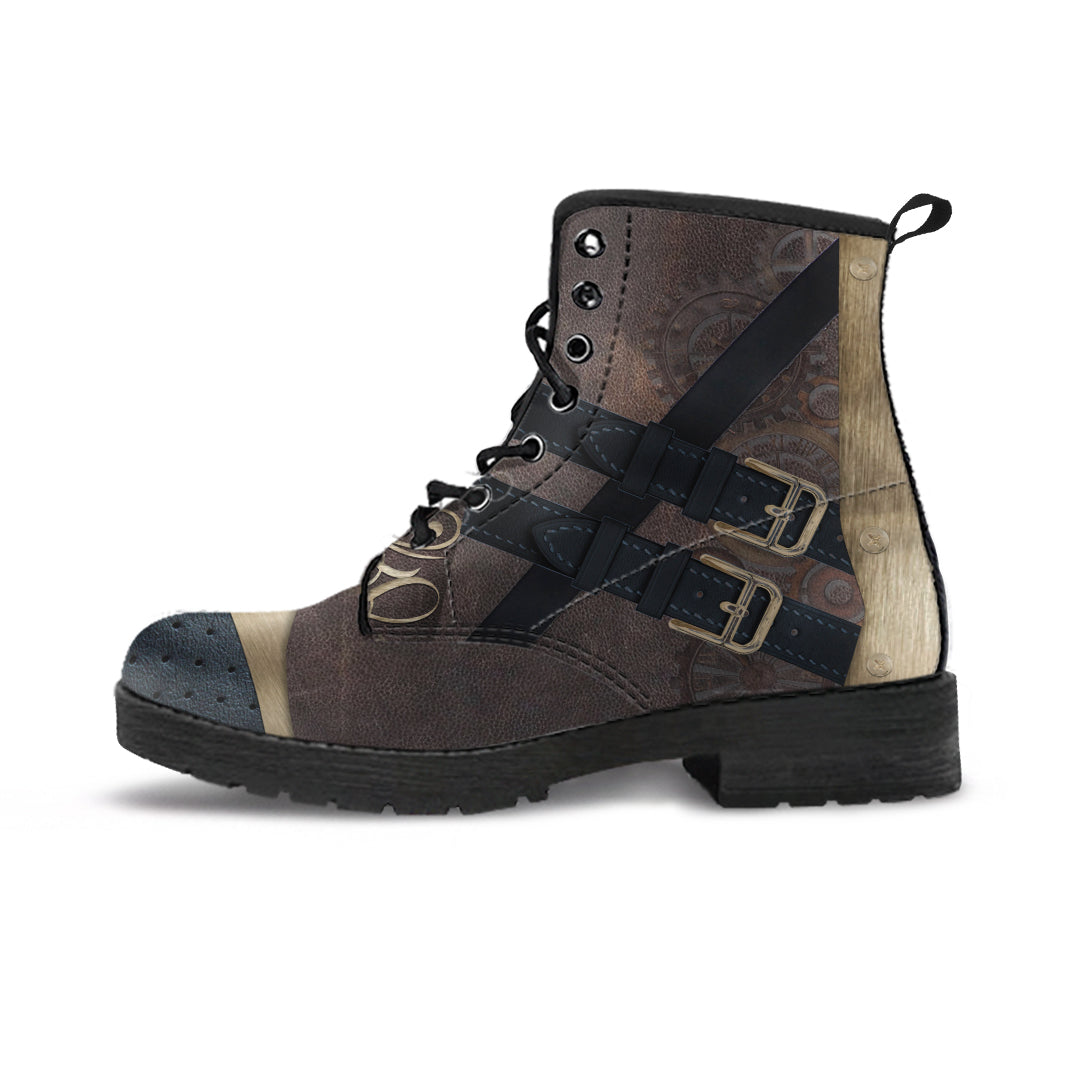 Steampunk Brown Boots (Women's) - Hello Moa