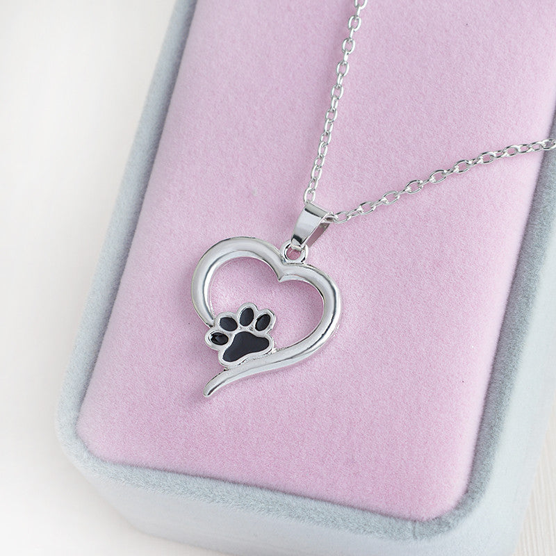 Cat Love Pendant Necklace - Hello Moa