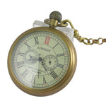 Antique Old Copper Mechanical Pocket Watch - Hello Moa