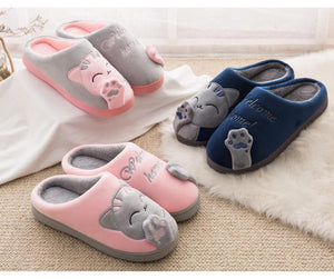Cute Cat Paw Slippers – Snugglify