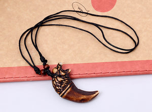 Steampunk Resin Tooth Necklace - Hello Moa