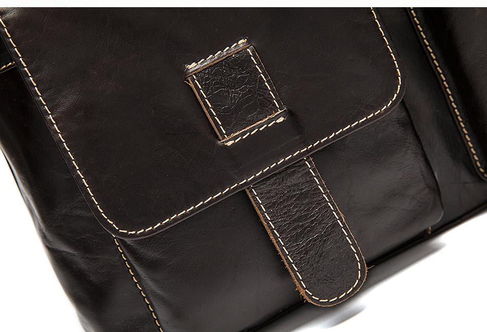 Genuine Leather Briefcase - Hello Moa