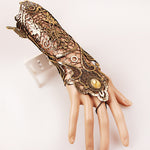 Steampunk Style Lace Finger-less Long Glove - Hello Moa