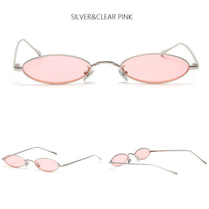 Small Oval Steampunk Glasses - Hello Moa