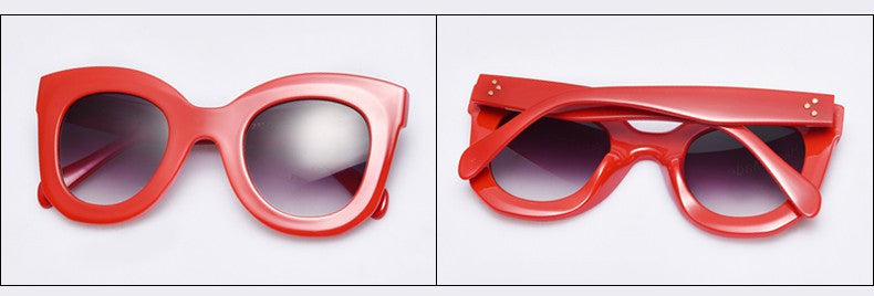 Vintage Big Frame Sunglasses - Hello Moa